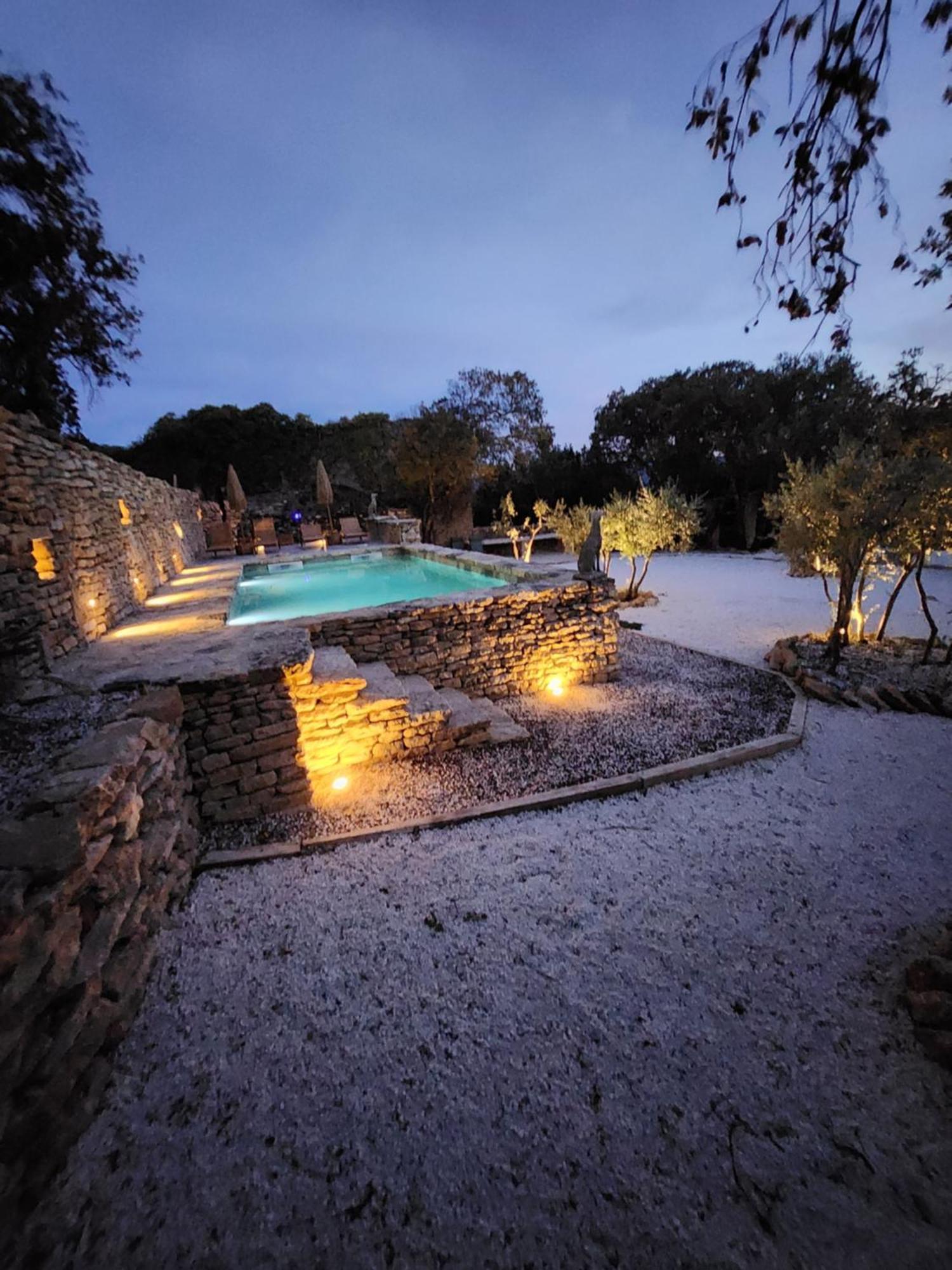 Villa La Borie Oubliée Gordes Exterior foto